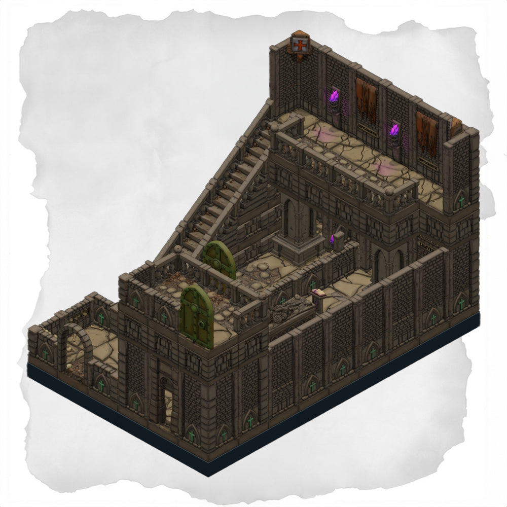 Forgotten Crypt, Haunted Graveyard Set