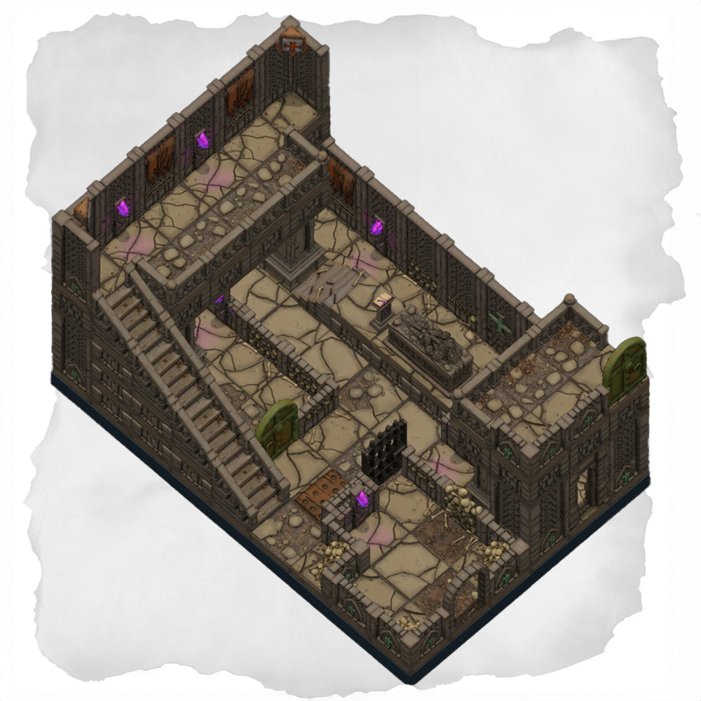 Forgotten Crypt, Haunted Graveyard Set