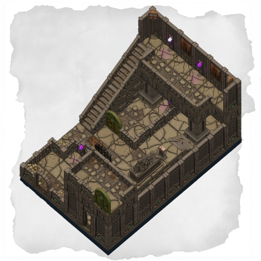 Forgotten Crypt, Haunted Graveyard Set