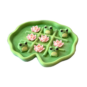 Lily Pad Tic Tac Toe Set