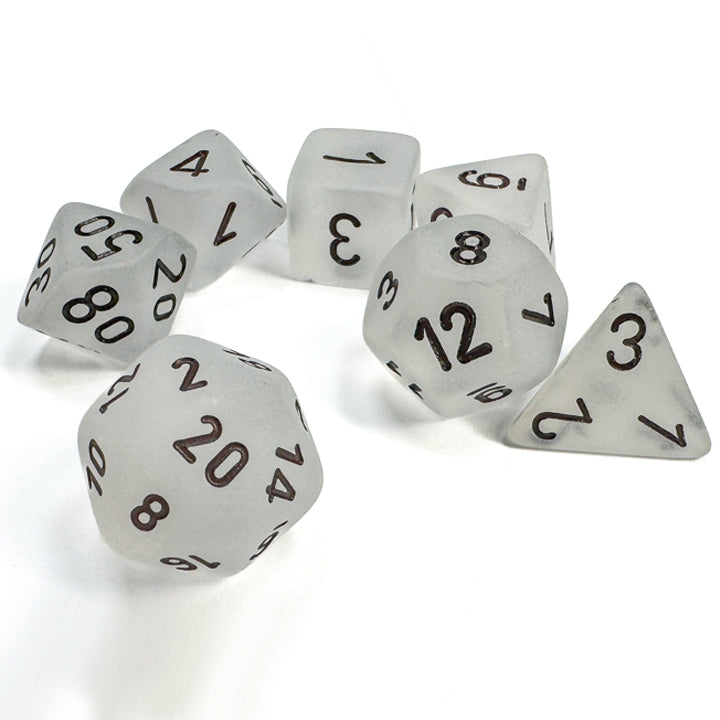 7 Zaruri Chessex, Frosted Clear/Black