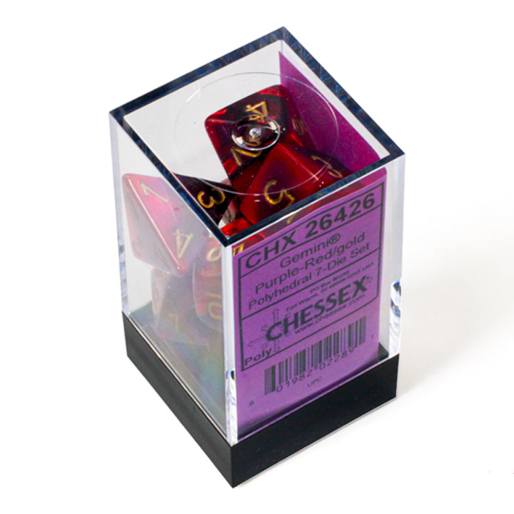 7 Zaruri Chessex, Gemini Purple-Red/Gold