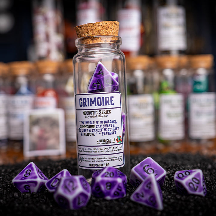 Grimoire, Necrotic Series, Dice Set