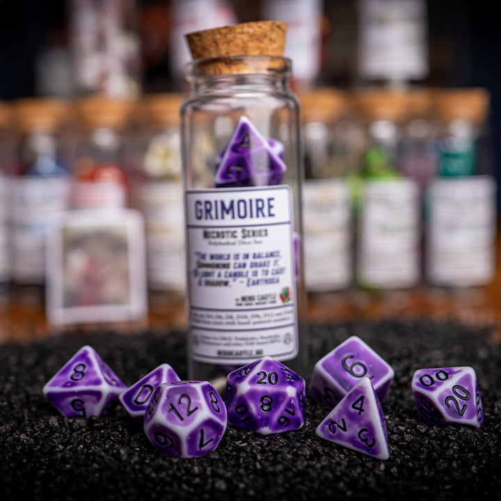 Grimoire, Necrotic Series, Dice Set