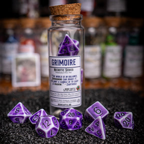 Grimoire, Necrotic Series, Dice Set