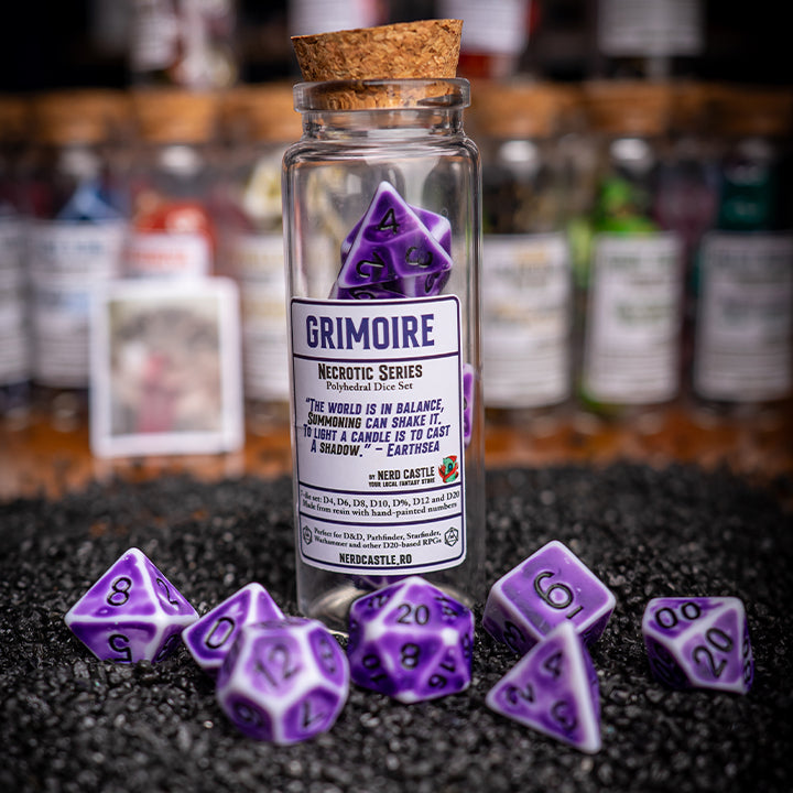 Grimoire, Necrotic Series, Dice Set