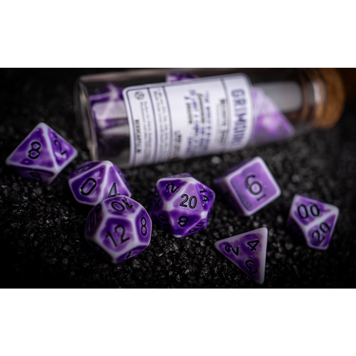 Grimoire, Necrotic Series, Dice Set