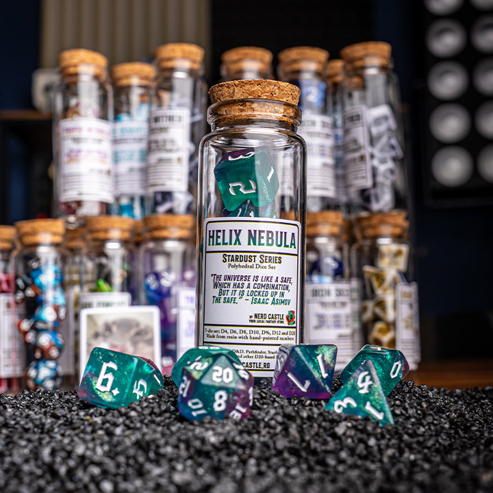 Helix Nebula, Stardust Series, Dice Set