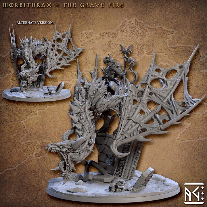 Morbithrax, Dragonul de Foc Mormânt