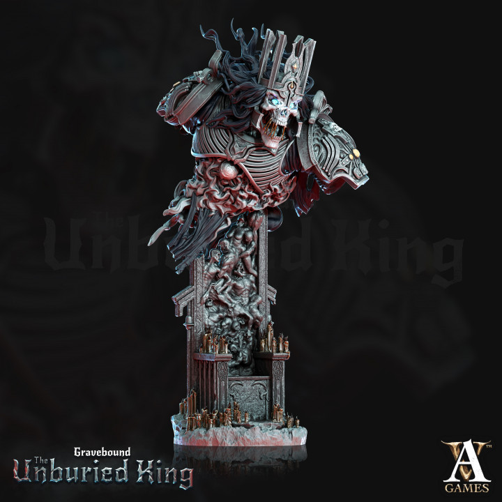 Atrum Rex- The Unburried King, Bust