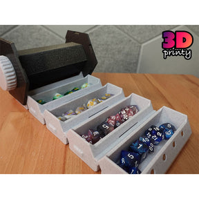 Roll-Up Travel Dice Box