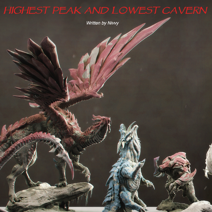 Cel mai înalt vârf și cea mai joasă peșteră, Poveste D&D