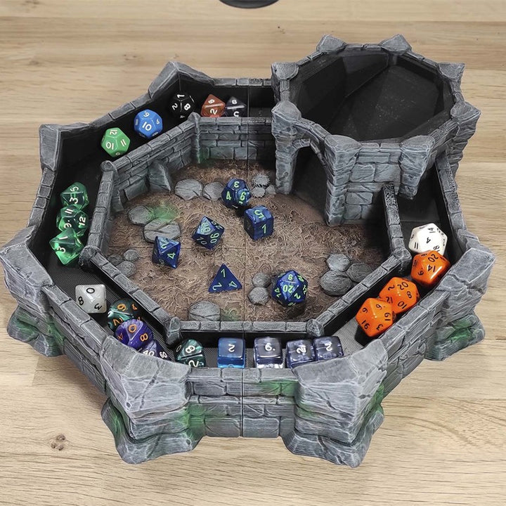 Fighting Arena, Dice Tower + Dice Tray