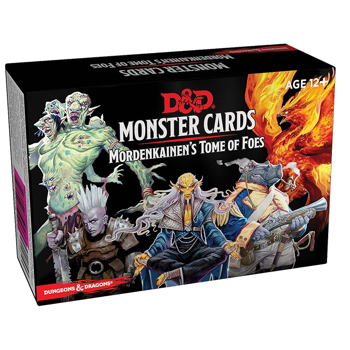 D&D, Monster Cards Tome of Foes al lui Mordenkainen (109 CARTE)