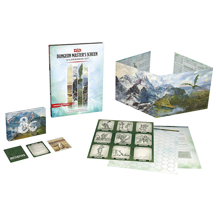 D&D, DM Screen: Wilderness Kit