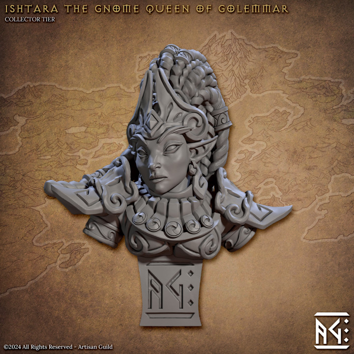 Ishtara, Gnome Queen of Golemmar, Bust