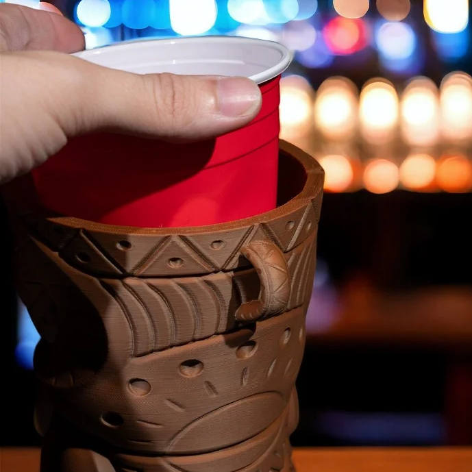 Tiki Totem, Cup Holder