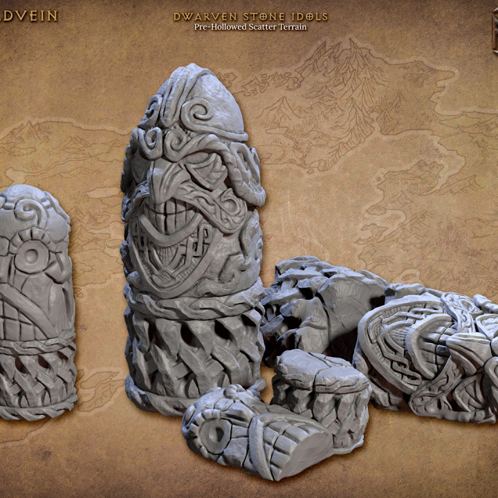 Dwarven Stone Idols