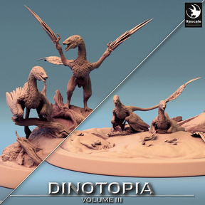 Microraptors Duo