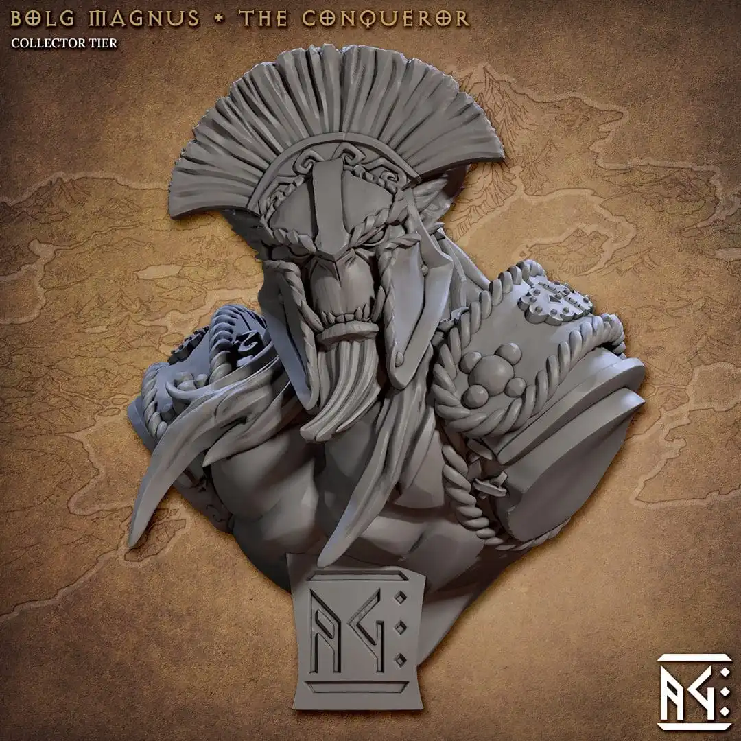 Bolg Magnus, The Conqueror, Bust