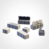 Provision Boxes Pack, WTC Modular Warhammer 40K Props