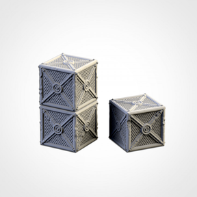 Small Containers Pack, WTC Modular Warhammer 40K Props