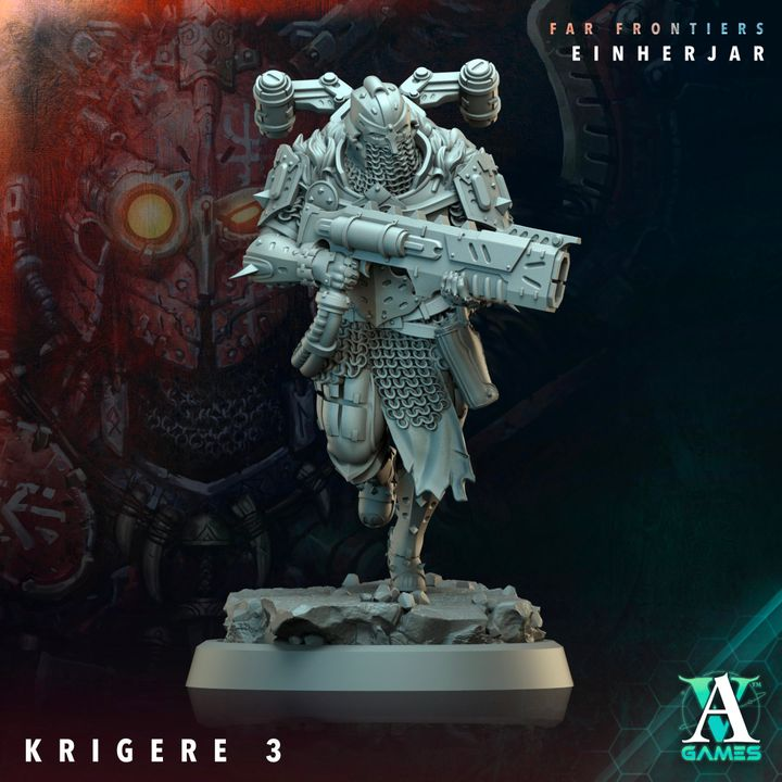 Krigere, Einherjar Soldiers Big Pack