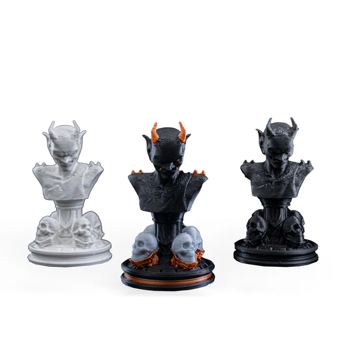 Demonic Chess Set & Board