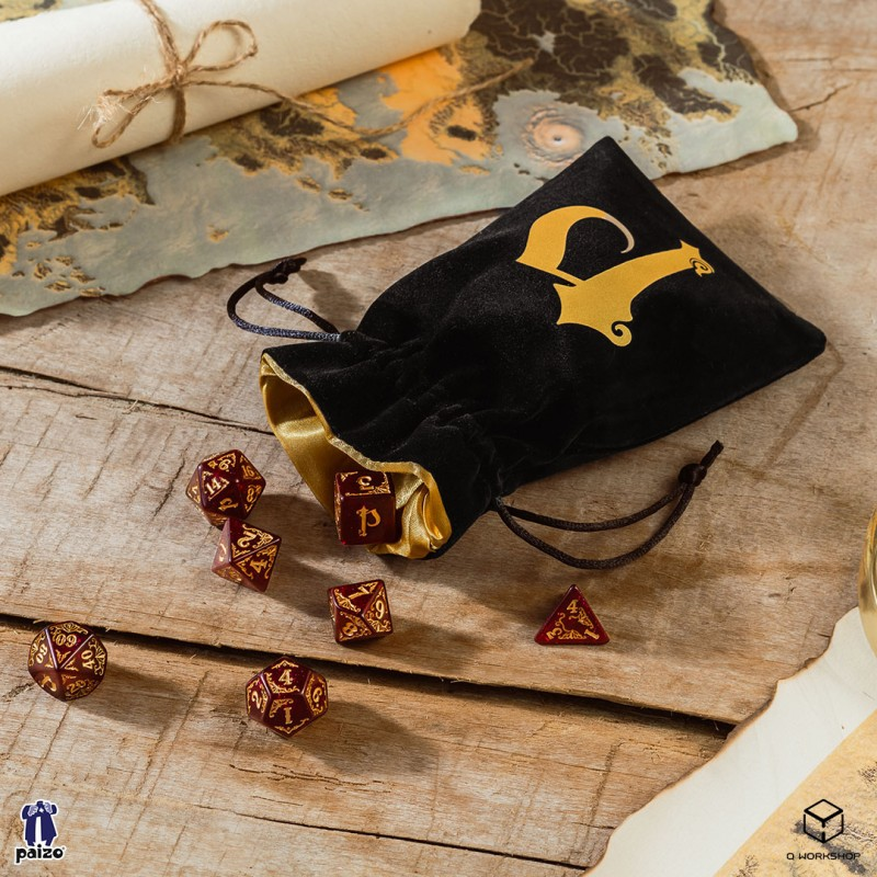 Pathfinder Velour Dice Bag