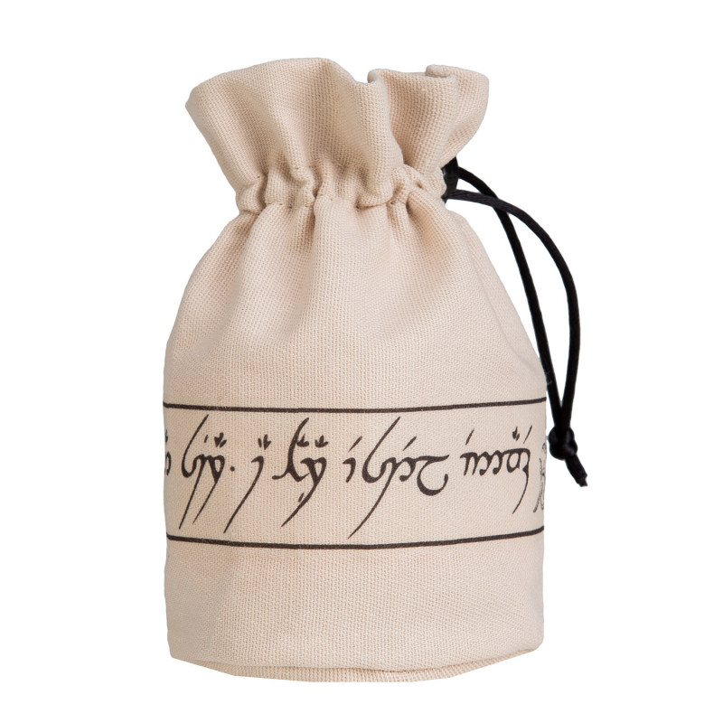 Elvish Beige & Black Dice Pouch