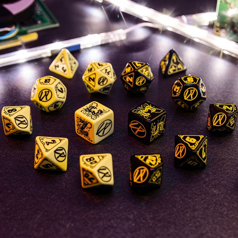 Cyberpunk Red Dice Set: Danger Zone