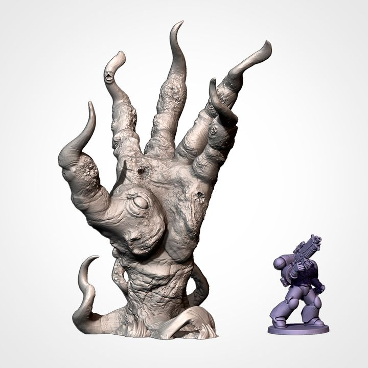 Chaos Daemon Hands Pack, Modular Warhammer 40K Terrain