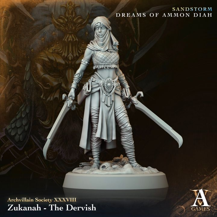 Zukanah, The Dervish Sword-dancer