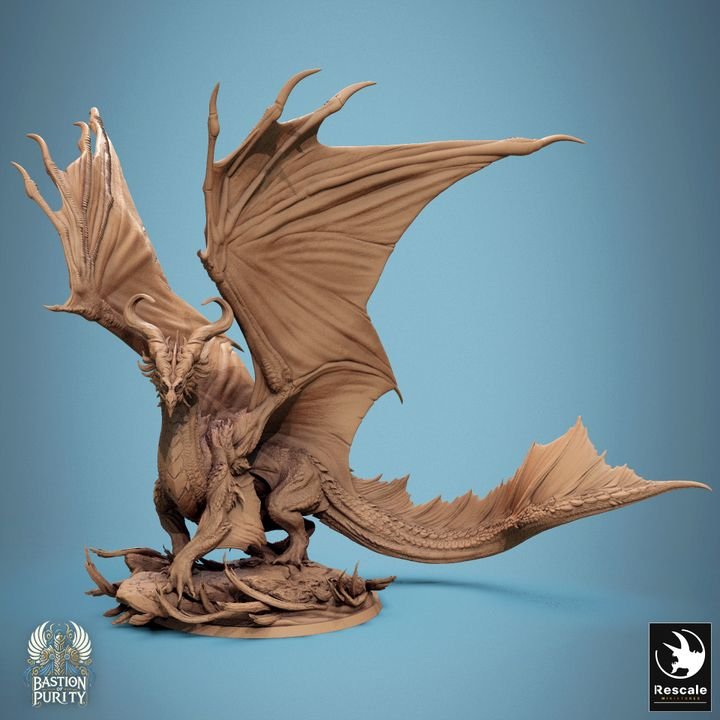 Legendary Metallic Bronze Dragon