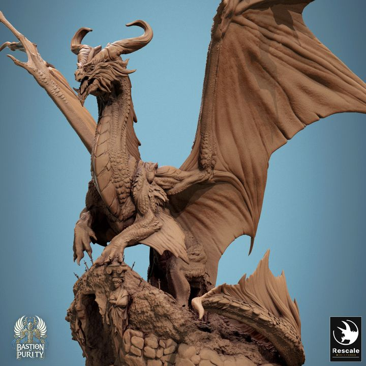 Legendary Metallic Bronze Dragon