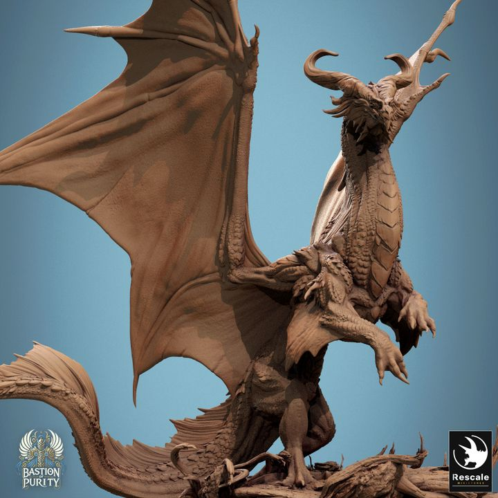 Legendary Metallic Bronze Dragon