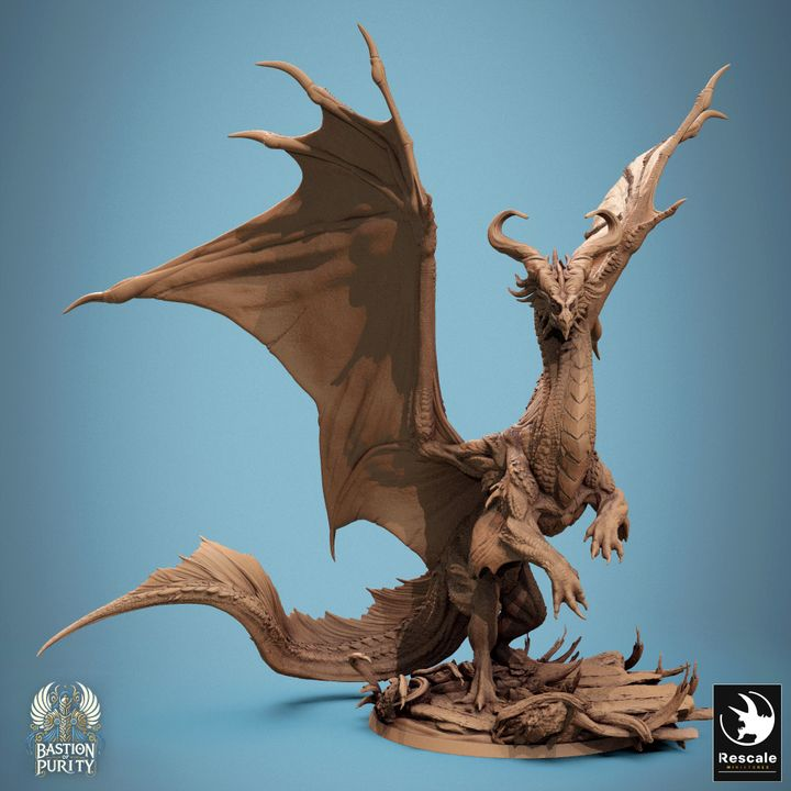 Legendary Metallic Bronze Dragon