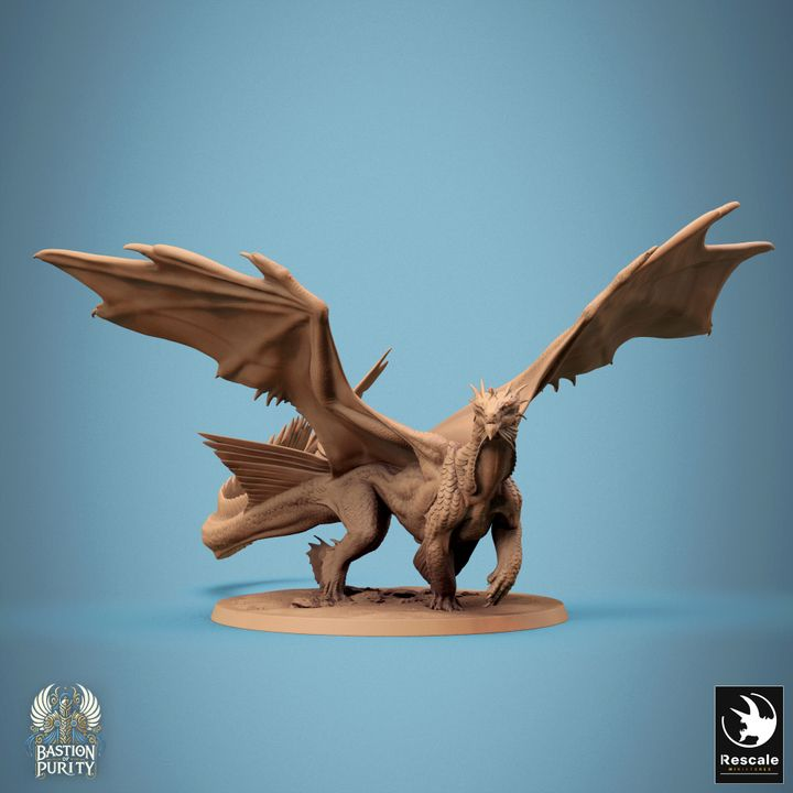 Legendary Metallic Bronze Dragon