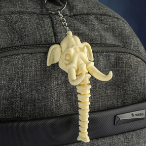 Skeletal Safari Keychains