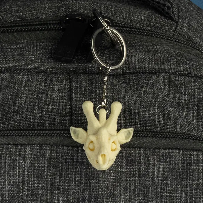 Skeletal Safari Keychains