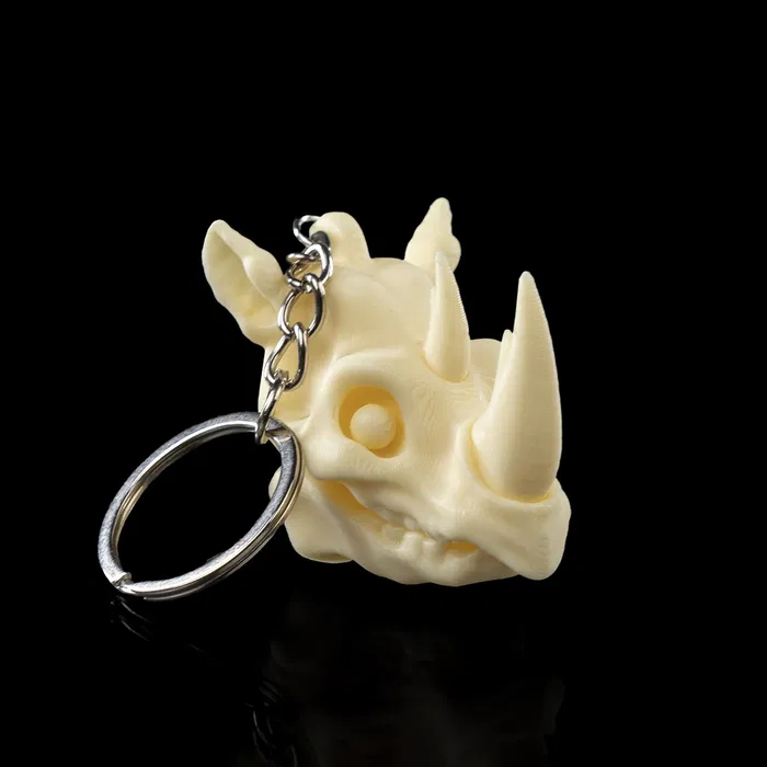 Skeletal Safari Keychains