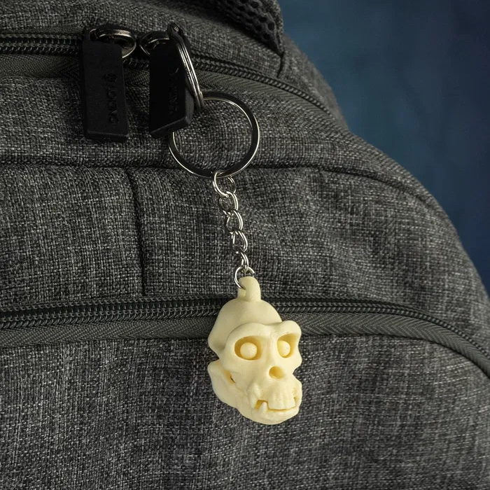 Skeletal Safari Keychains