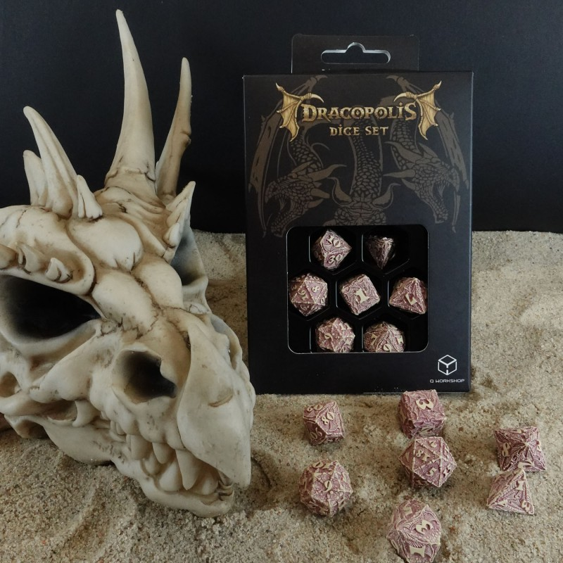 Dracopolis Dice Set: The Yucatan Featherwing