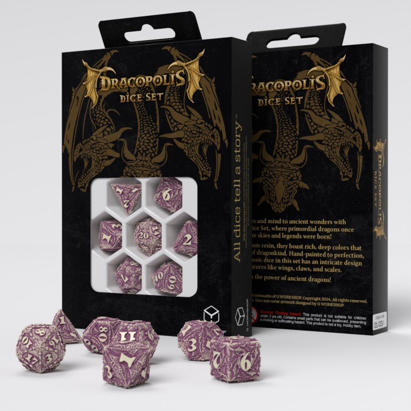 Dracopolis Dice Set: The Yucatan Featherwing