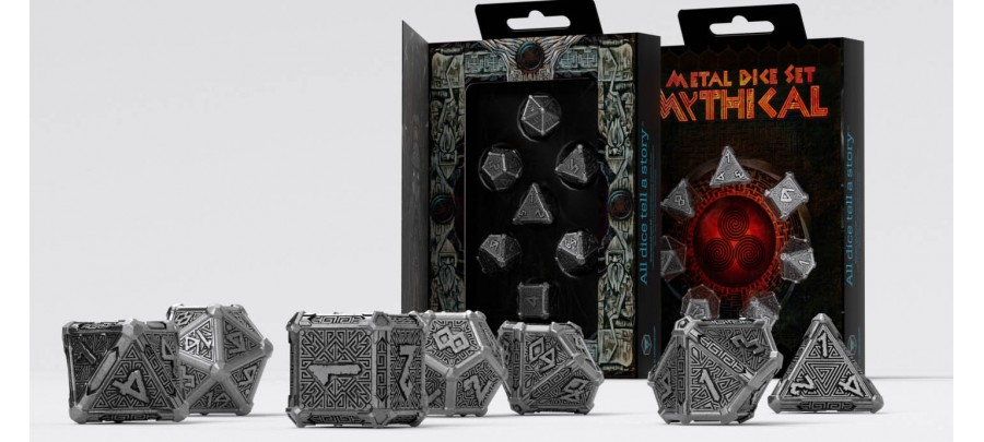 Metal Dice Set: Mythical