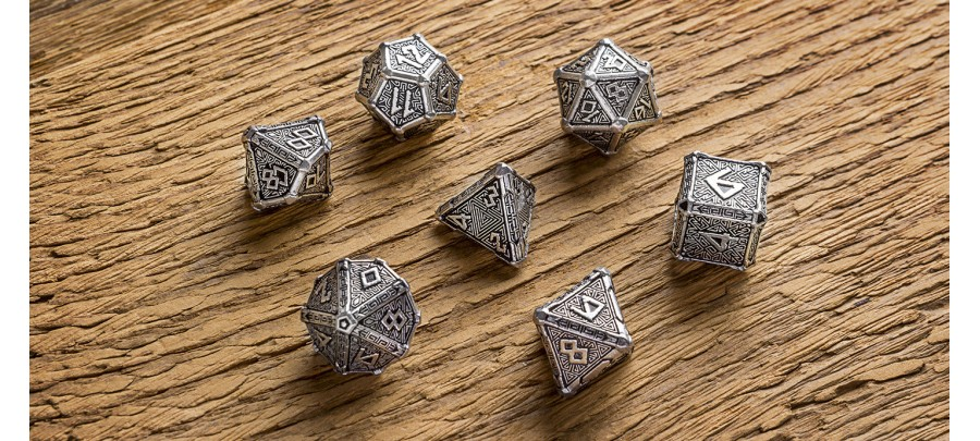 Metal Dice Set: Mythical