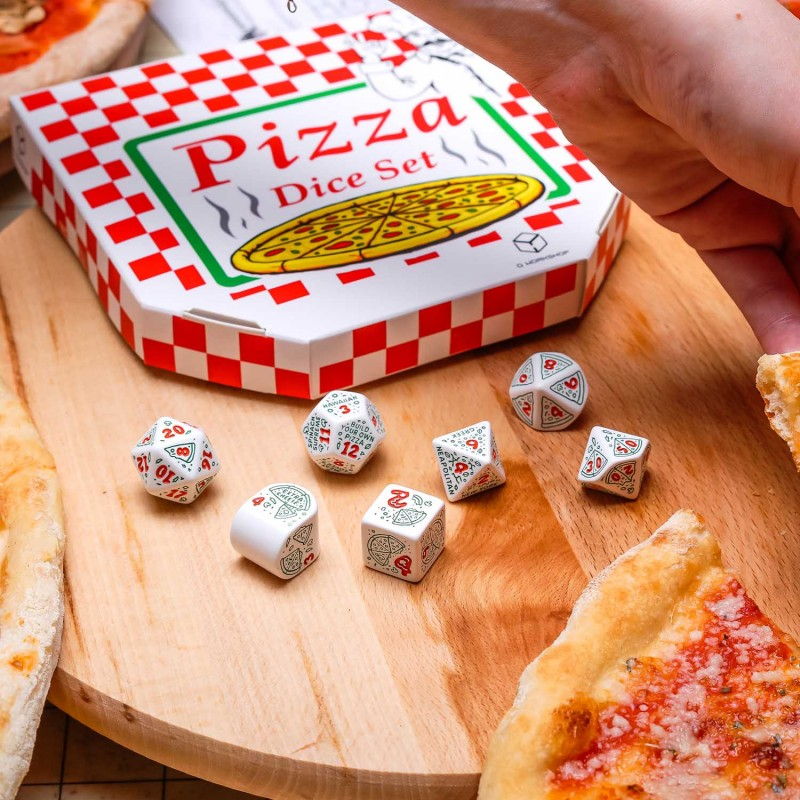 Pizza Dice Set: Pepperoni