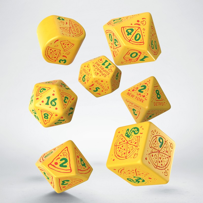 Pizza Dice Set: Margherita