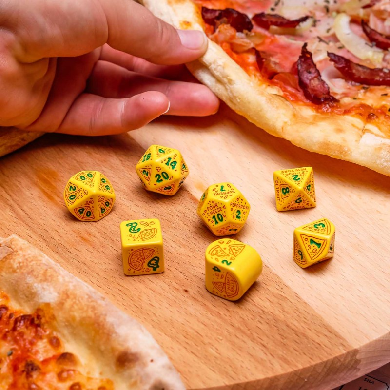 Pizza Dice Set: Margherita