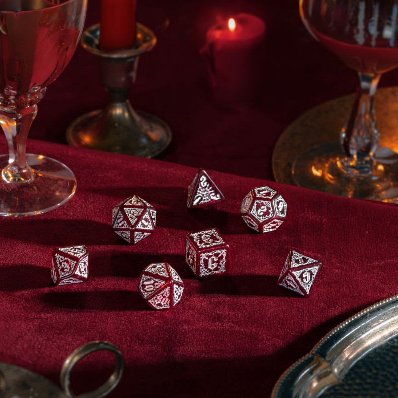 Bloodsucker Dice Set: Scarlet